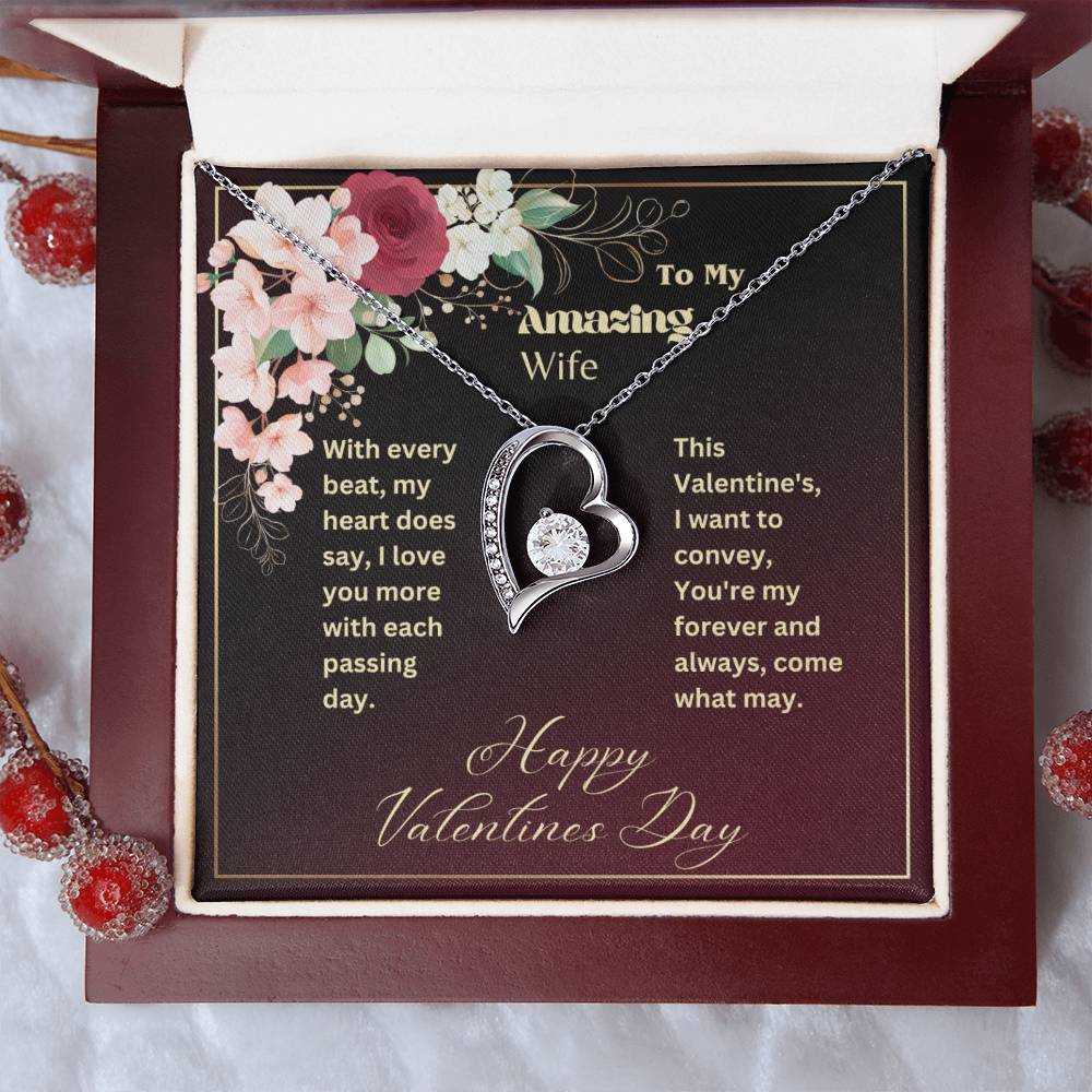 Come What May Valentine's Necklace