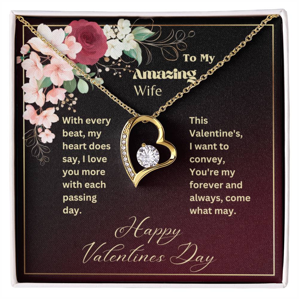 Come What May Valentine's Necklace